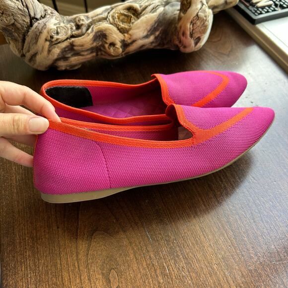 BIRDIES Blackbird Knit Flats Loafers Tropical
Pink Orange Size 10 - Picture 1 of 7
